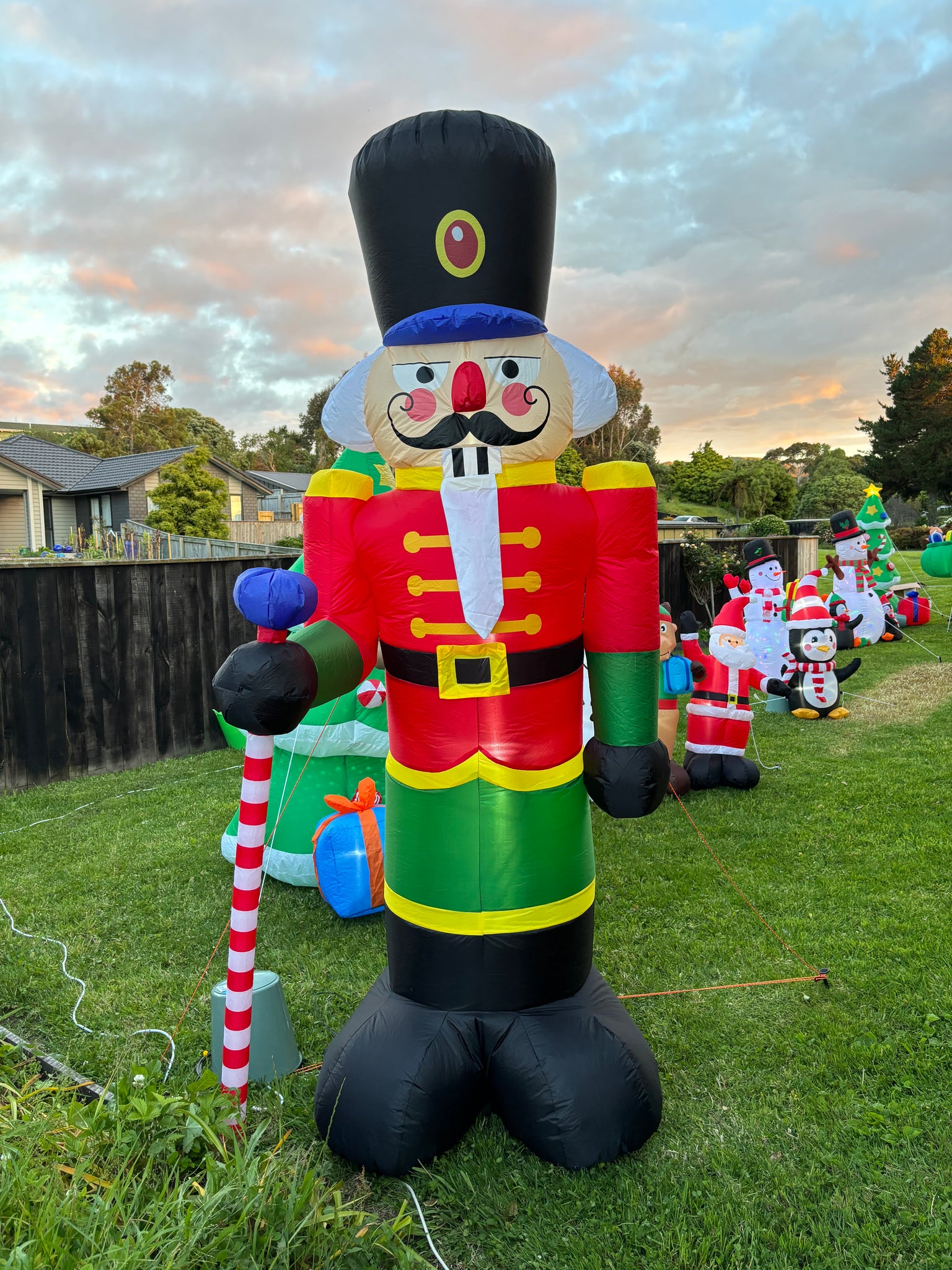 7ft Inflatable Nutcracker Mr Inflatable & Lighting Co.
