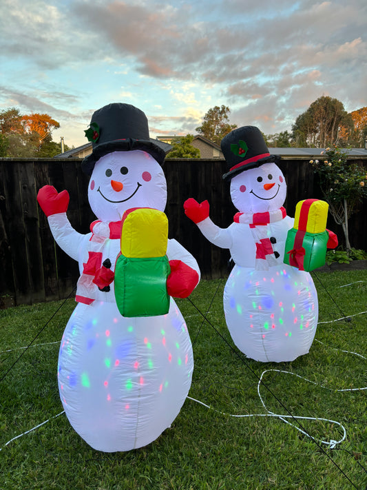 5ft Inflatable Snowman