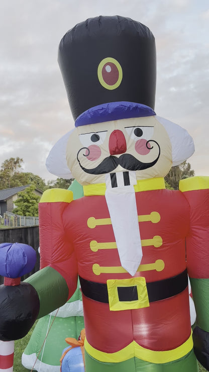 7ft Inflatable Nutcracker