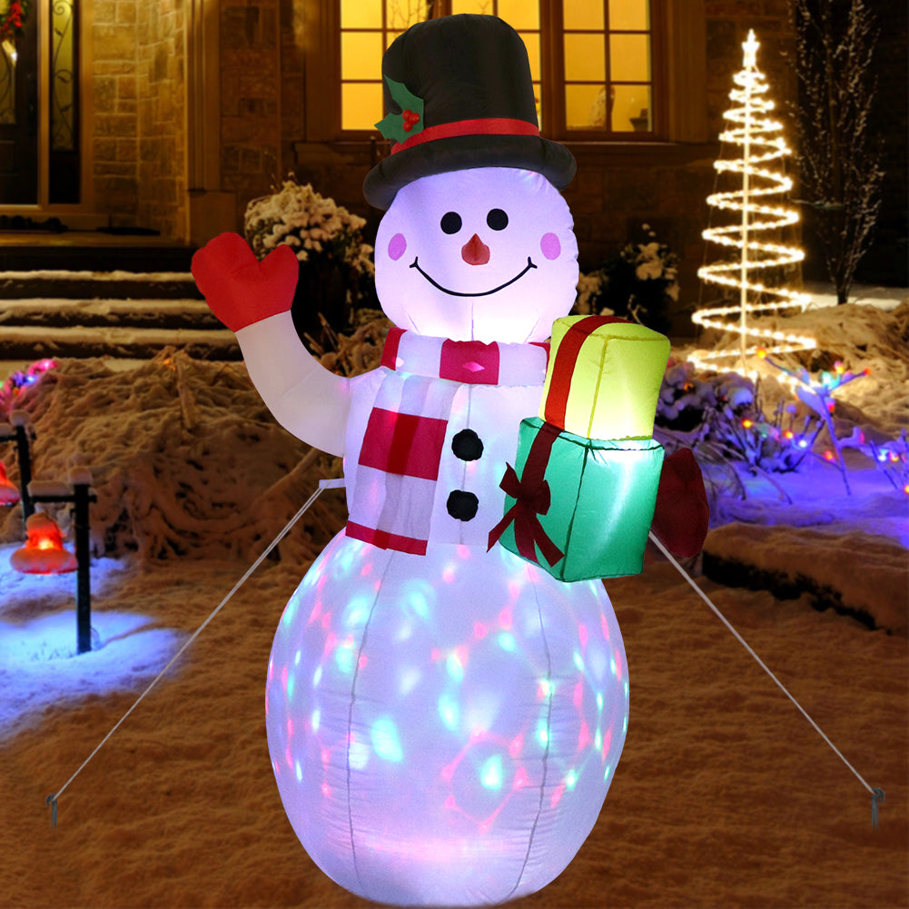 5ft Inflatable Snowman