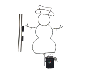 Christmas Snowman Solar Stake Lights