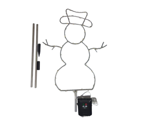 Christmas Snowman Solar Stake Lights